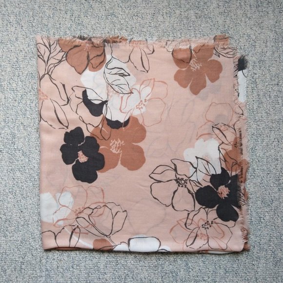 J Jill Pure Jill viscose square scarf, NWOT - Picture 2 of 6